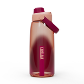 CamelBak water bottle with gradient design on a white background