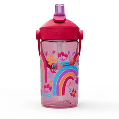 Thrive Flip Straw kids 14oz, Rainbow Florel