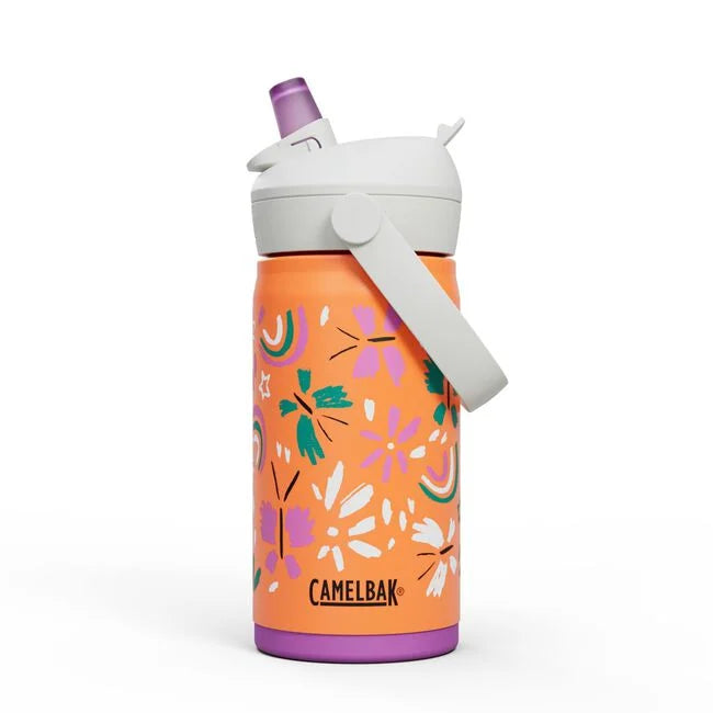 Thrive flip straw kids VSS 12oz, Butterfly Rainbow
